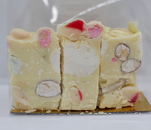 The Not Just Chocolate Shop White Chocolate Rocky Road