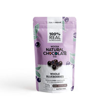 Load image into Gallery viewer, Noosa Natural Chocolate Co. Blueberries Coated in Imported Dark Chocolate